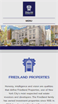 Mobile Screenshot of friedlandproperties.com